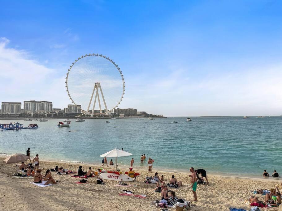 First Class 3Br Dubai Wheel & Beach Access Apartment Exterior photo